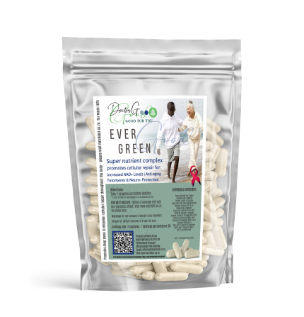 Dr G - EVERGREEN anti-aging formula with NAD+ co-enzymes & Resveratrol