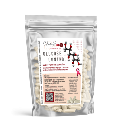Dr G - GLUCOSE CONTROL with pomegranate extract, Nigella Sativa and ursolic acid