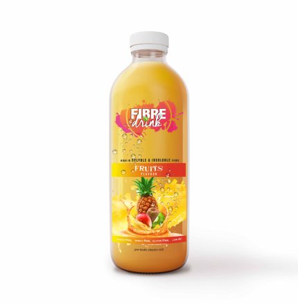 FIBRE DRINK because you need vitamins and fibre - 3 health packed flavours - Yummy!